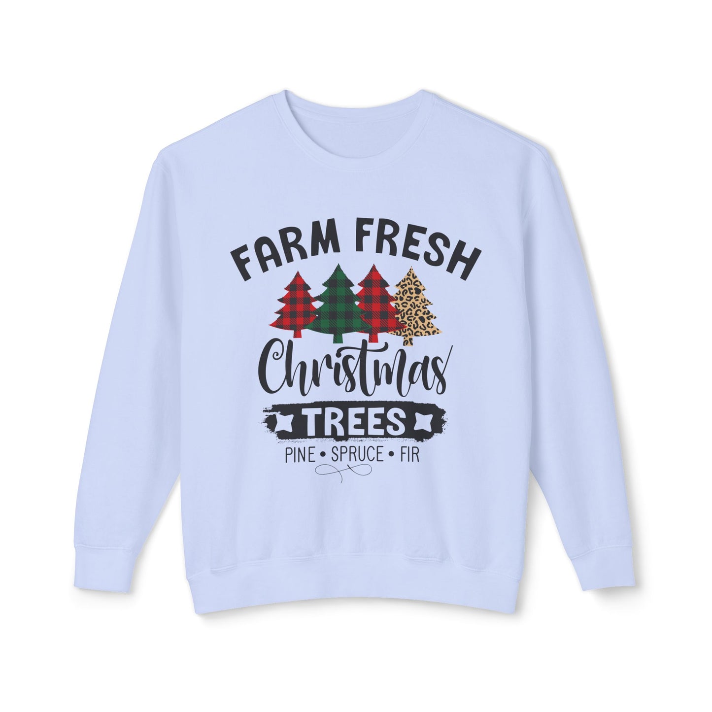 Women's Christmas  Unisex Lightweight Crewneck Sweatshirt