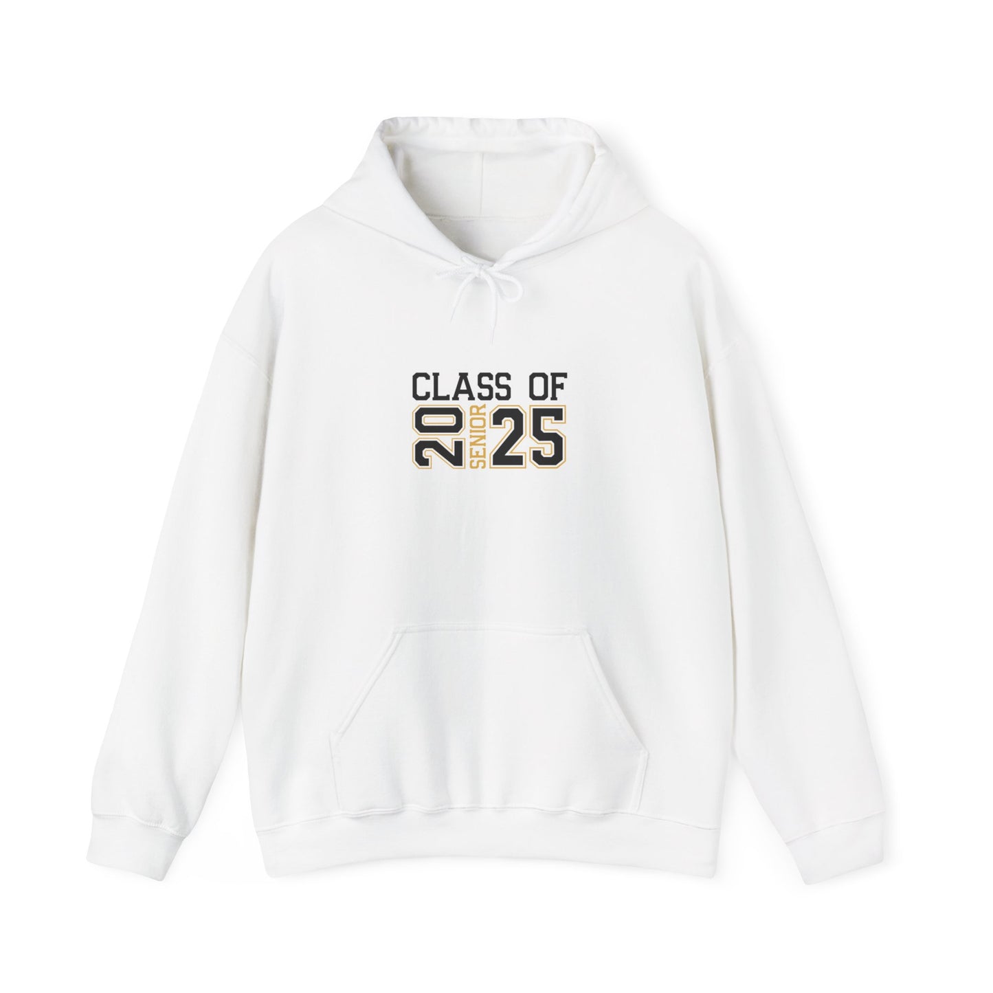 Senior Class 0f 2025 Hooded Sweatshirt. Onto The Next Chapter of Your Life. Congratulations on Your Achievement! Class of 2025