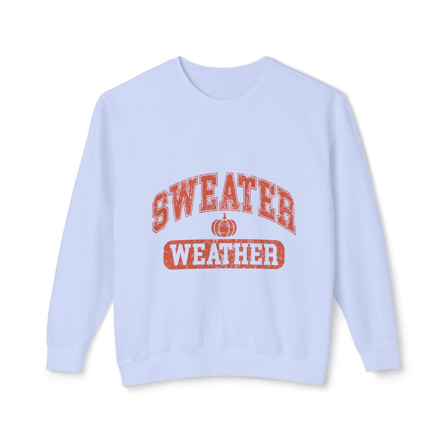 Thanksgiving Women's Unisex Lightweight Crewneck Sweatshirt Sweater Weather