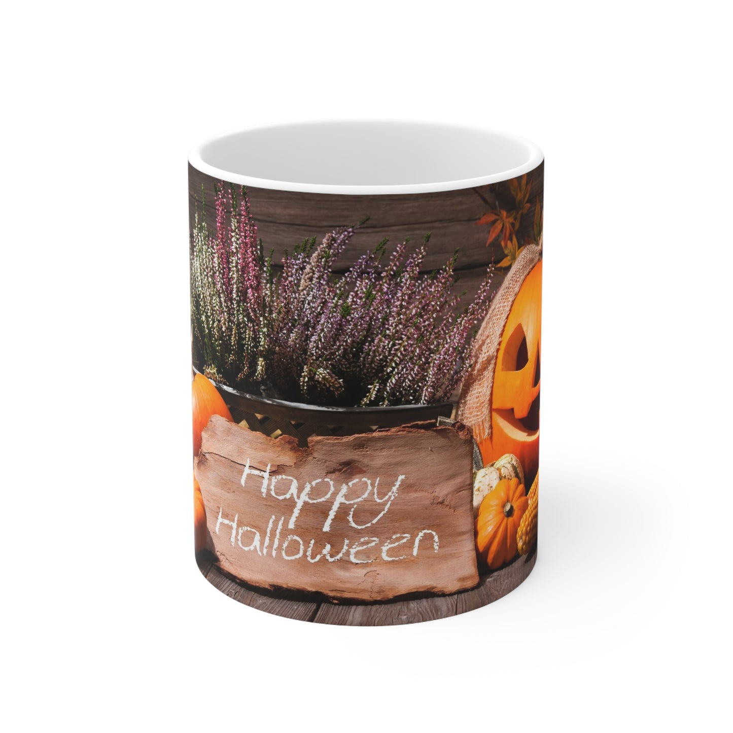 Pumpkins Happy Halloween Ceramic Mug 11oz