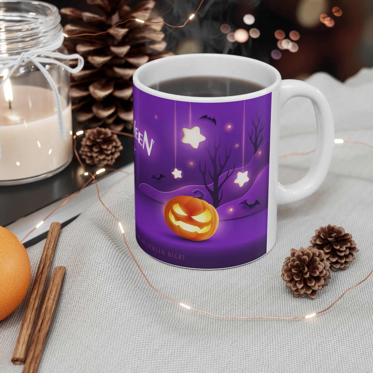 Come to My Halloween Party Ceramic Mug 11oz