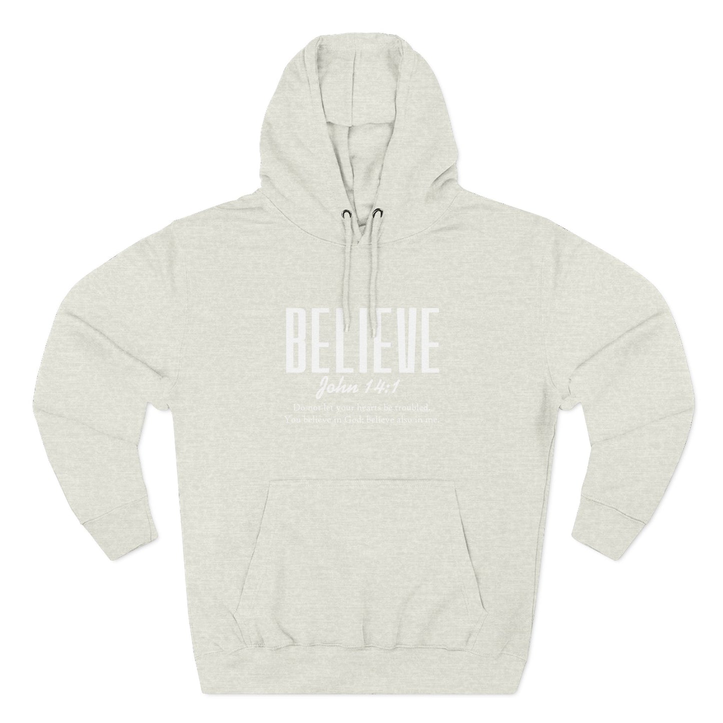 Believe John 3:16 Fleece Hoodie