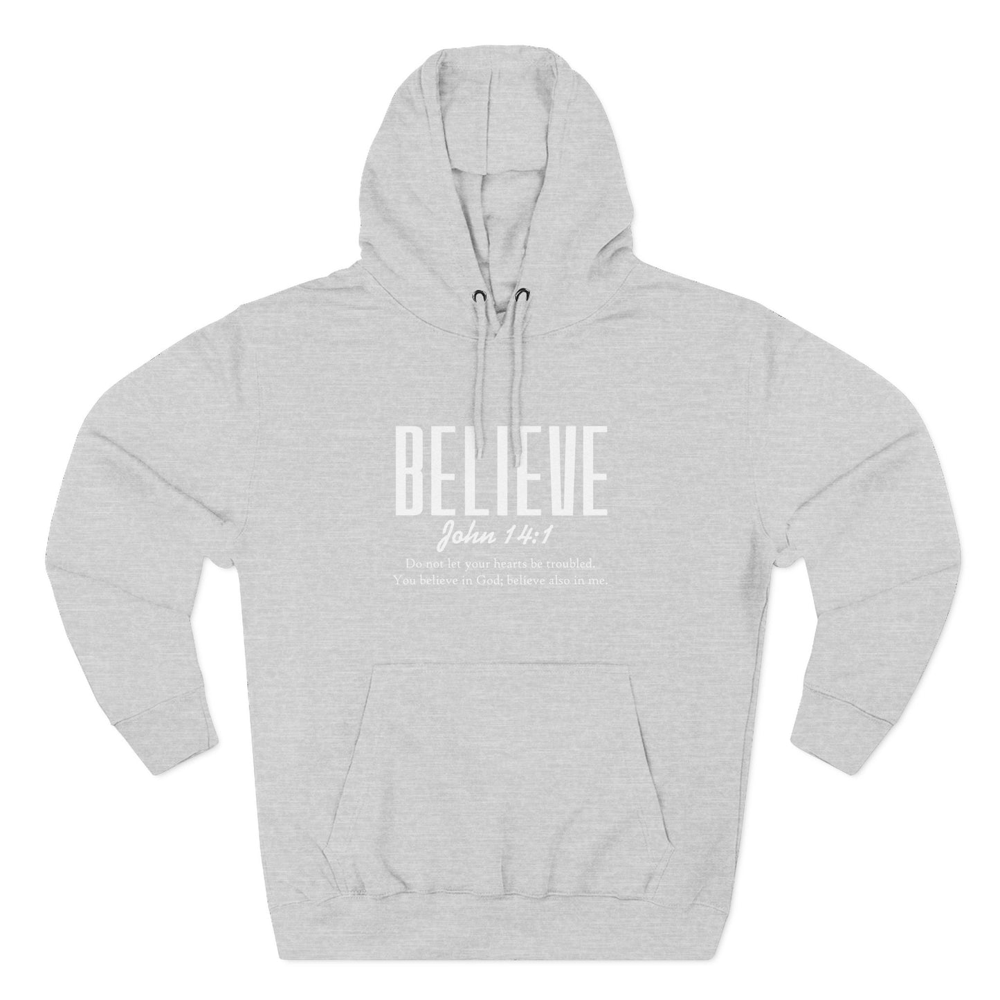 Believe John 3:16 Fleece Hoodie