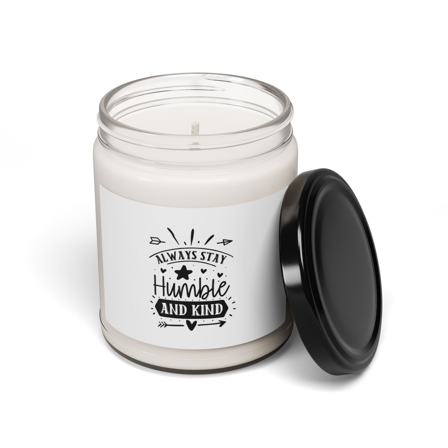 Motivational Sayings Scented Soy Candle, 9oz Always Remain Humble