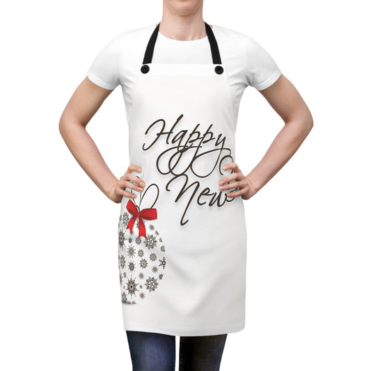 Festive Christmas Apron (AOP) Have a Happy New Year Everyone!