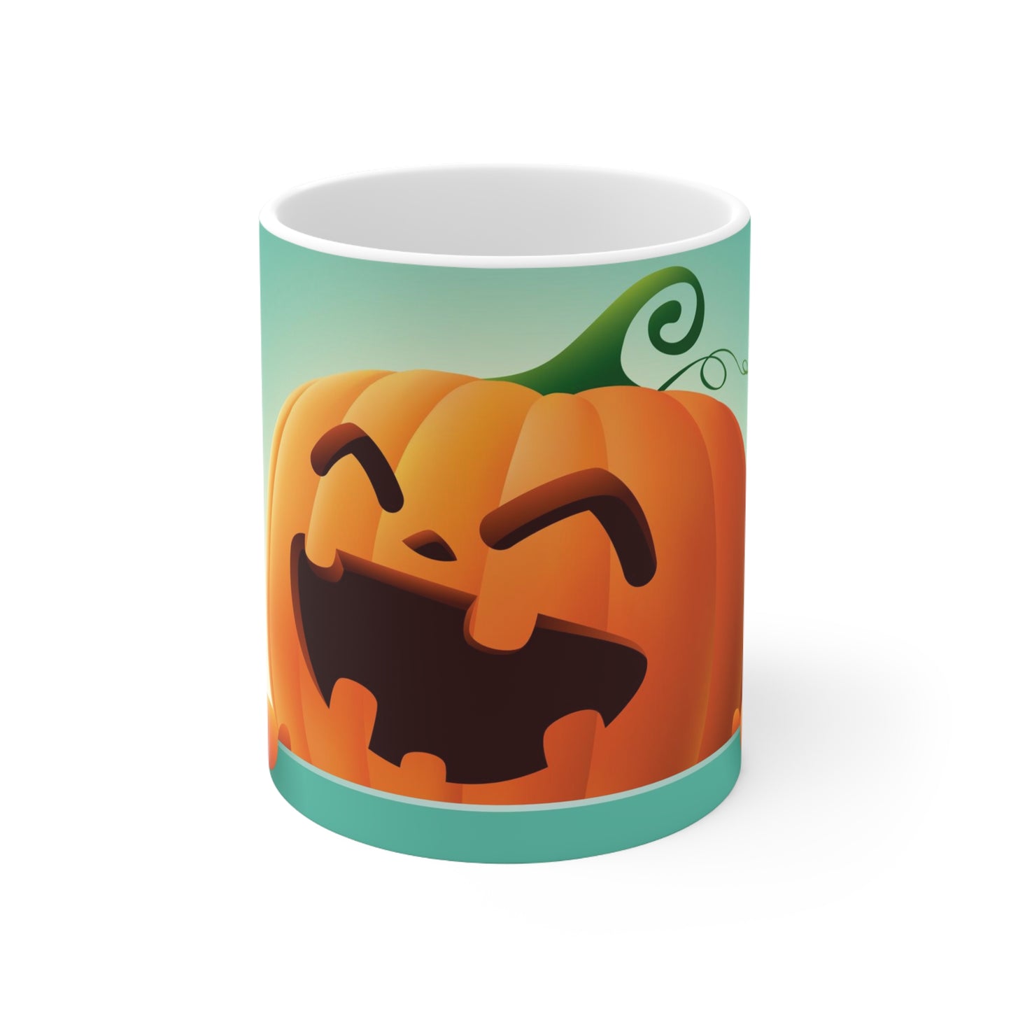 Happy Halloween Pumpkin Ceramic Mug 11oz