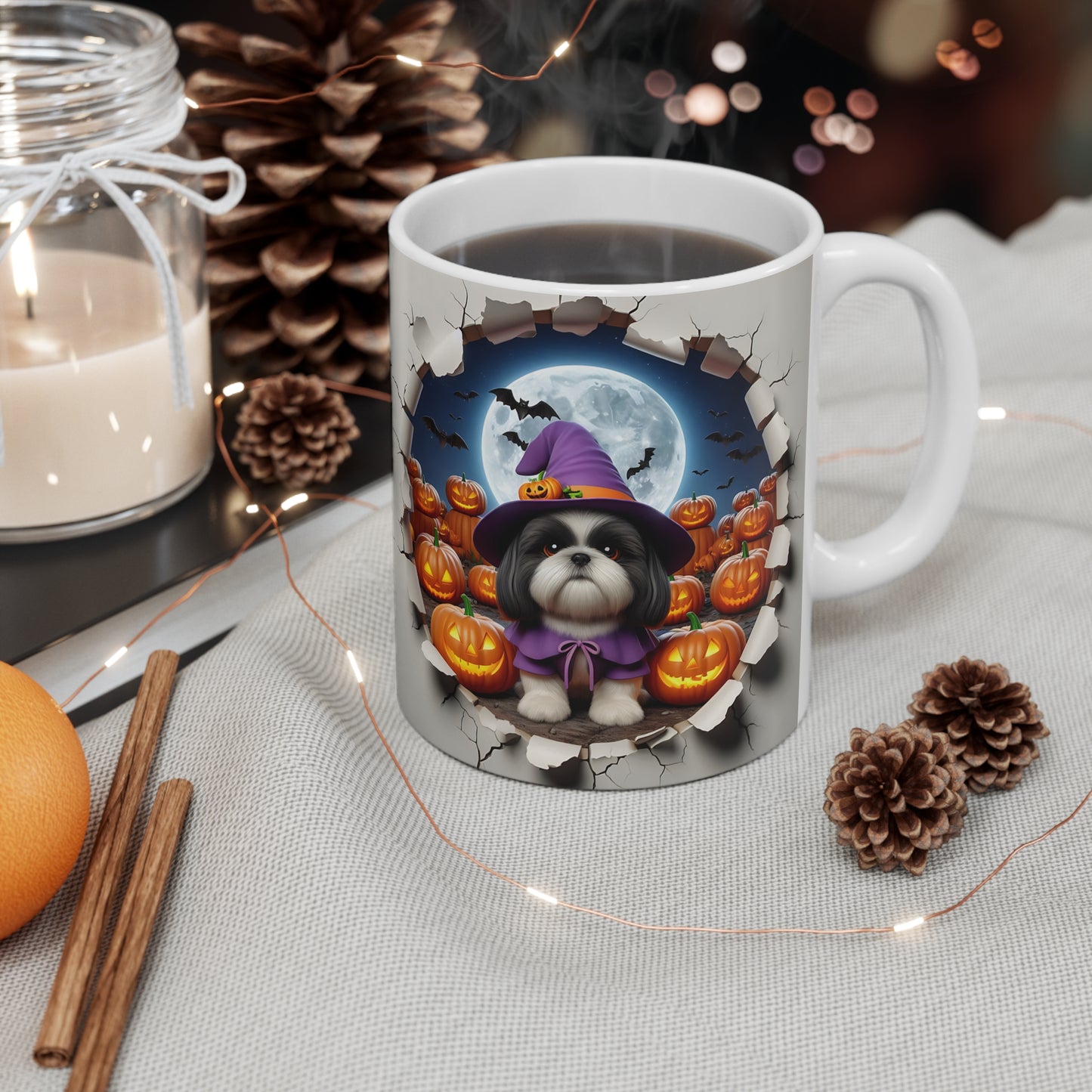 Festive Halloween Ceramic Mug 11oz