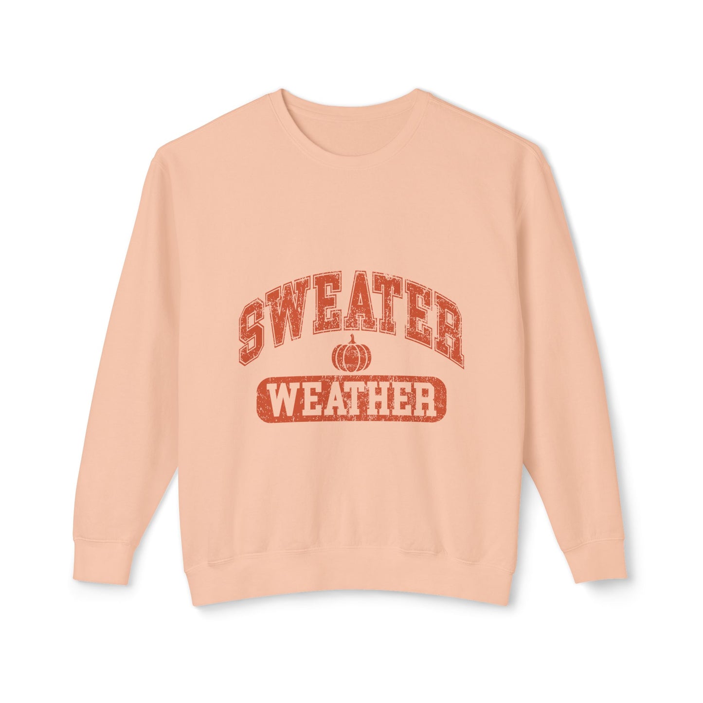 Thanksgiving Women's Unisex Lightweight Crewneck Sweatshirt Sweater Weather