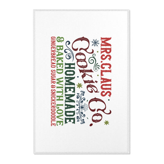 Christmas Themed Area Rugs Mrs. Clause Cookie Company