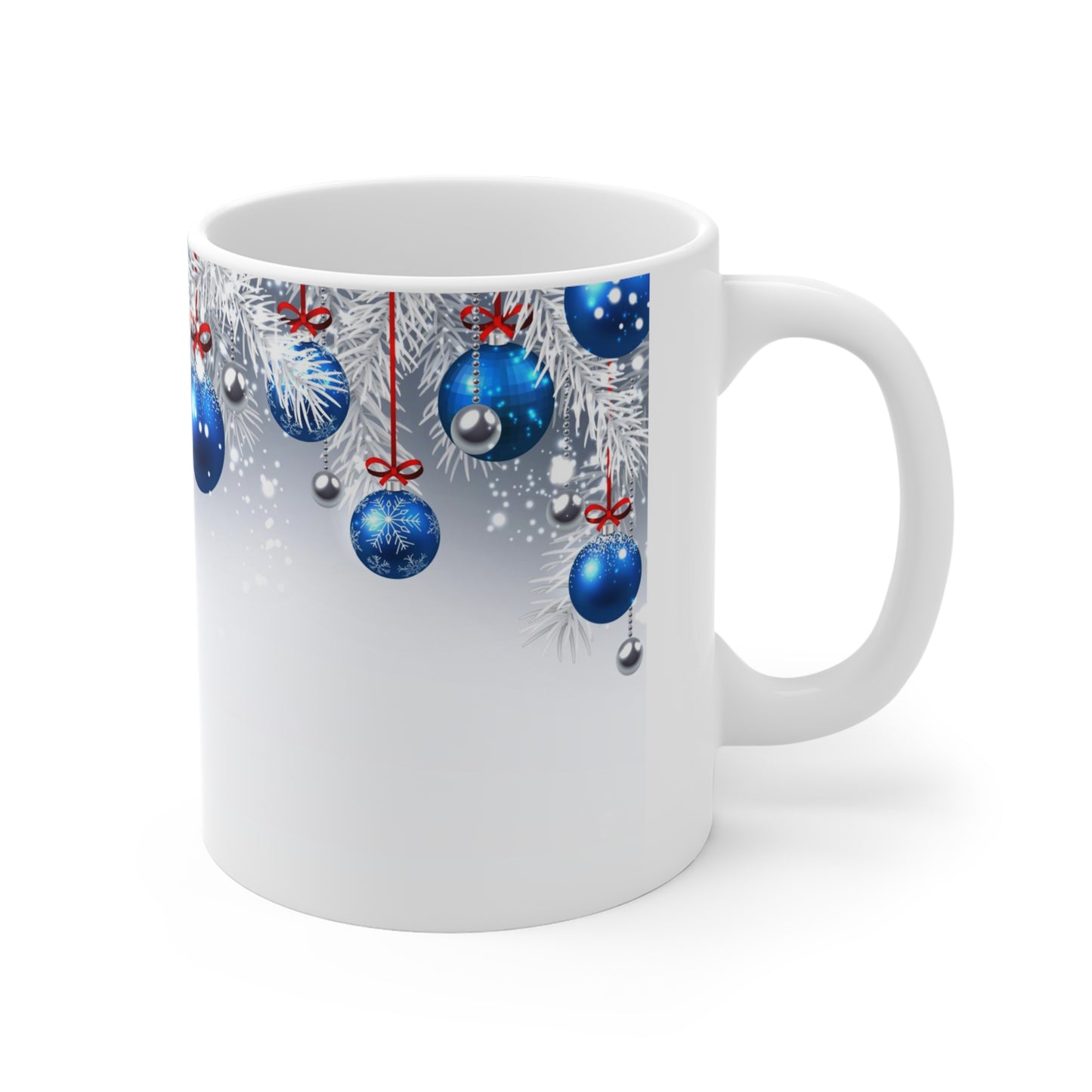 Jingle Bells Hot Beverage Mug 11oz