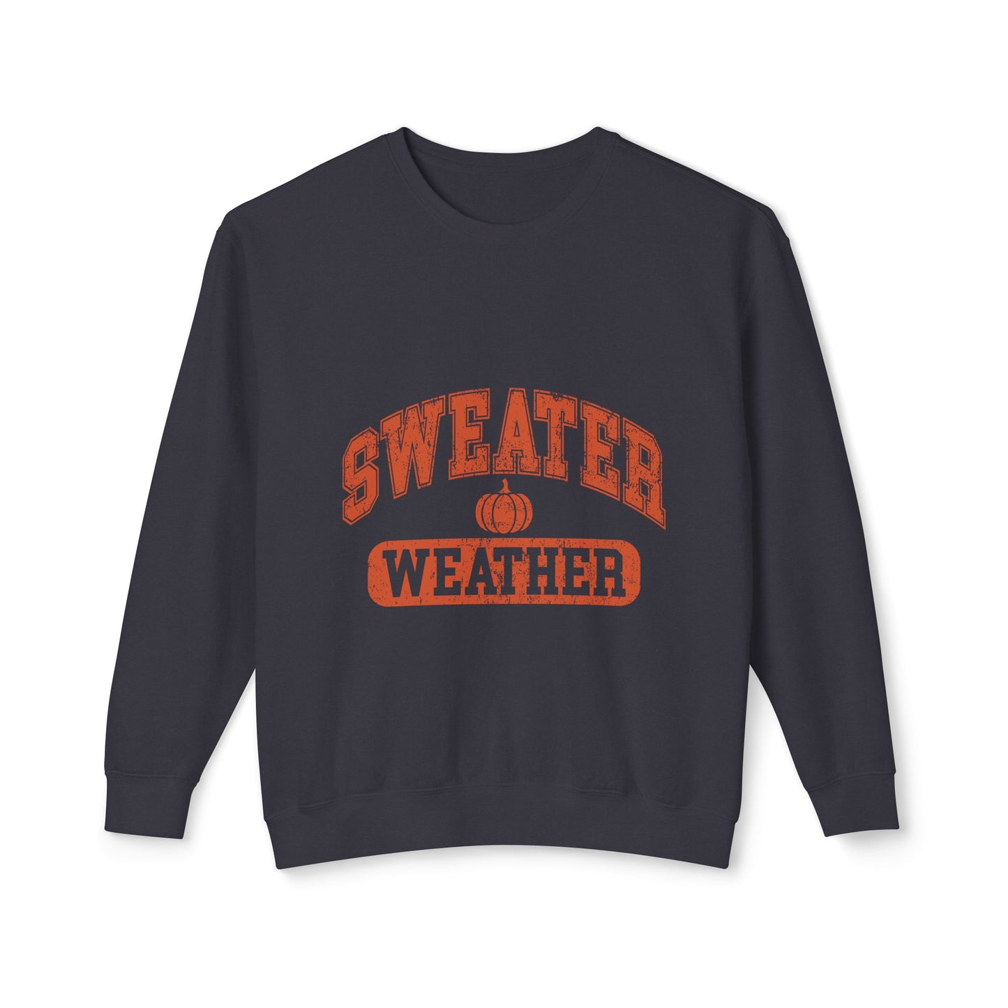 Thanksgiving Women's Unisex Lightweight Crewneck Sweatshirt Sweater Weather