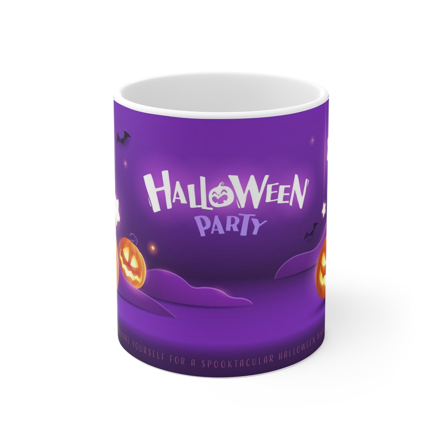 Come to My Halloween Party Ceramic Mug 11oz