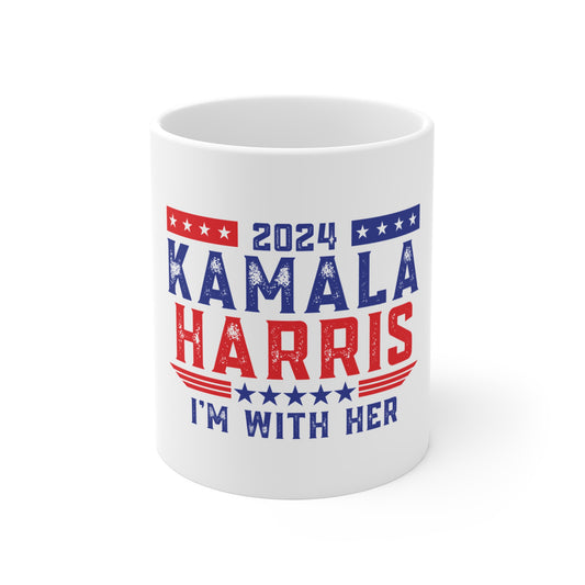 Kamala Harris 2024 Coffee Tea Mug 11oz