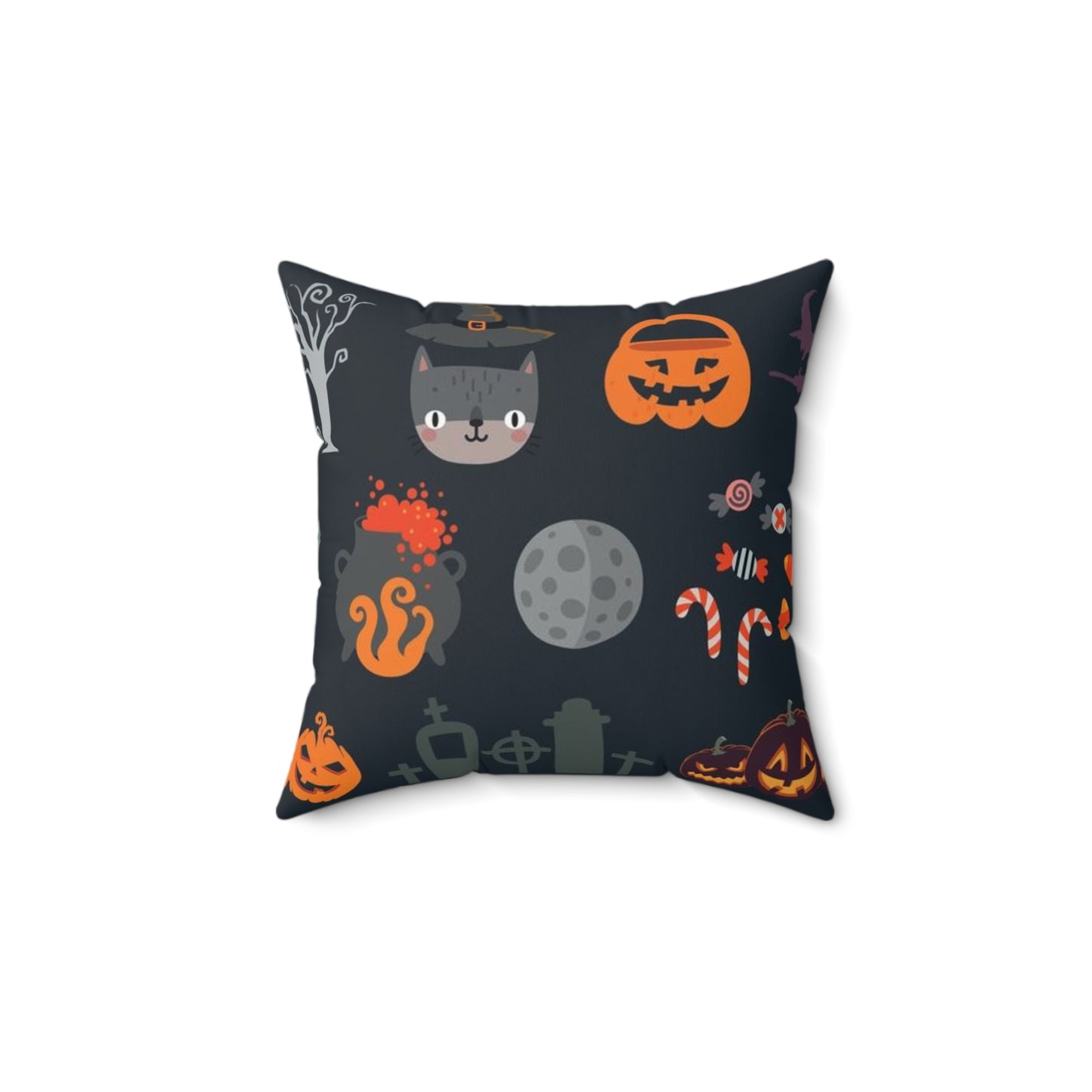 Halloween Accent Square Pillow