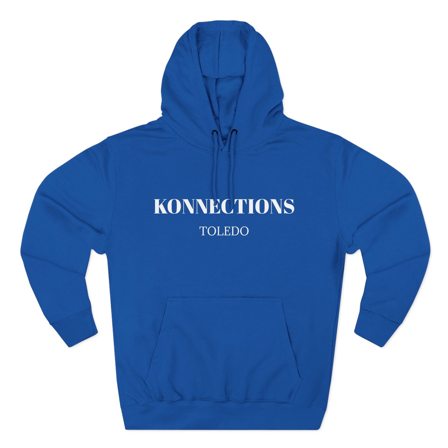 Konnections Toledo Hoodie — Minimal Logo Fleece Pullover