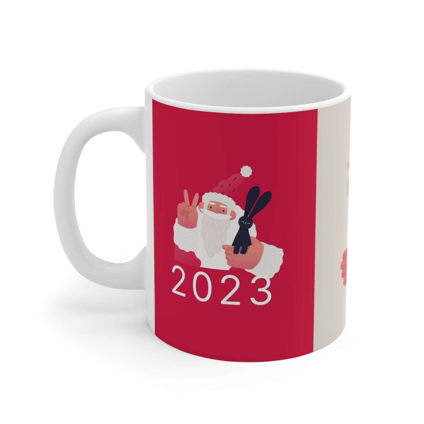 Wishing You a Very Happy New Year 2023 Hot Beverage Mug 11oz