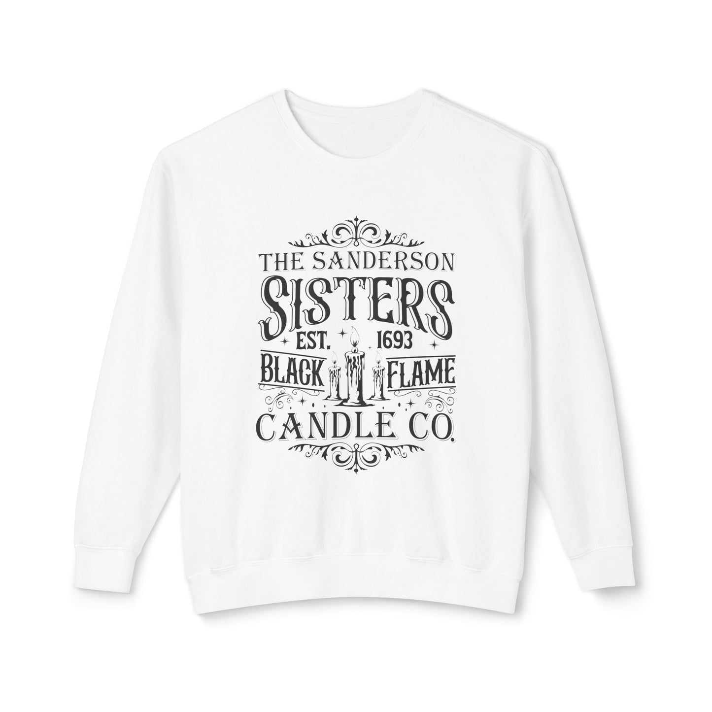 Festive Halloween Unisex Lightweight Crewneck Sweatshirt