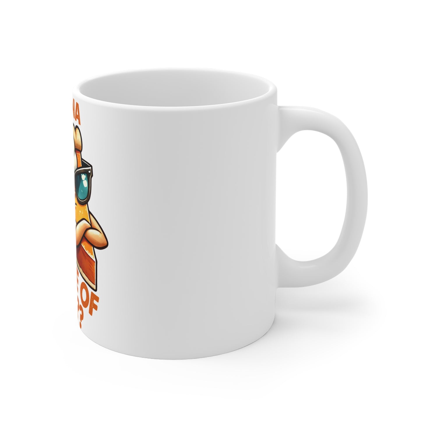 Festive Thanksgiving Ceramic Mug 11oz You Want a Piece of Me?