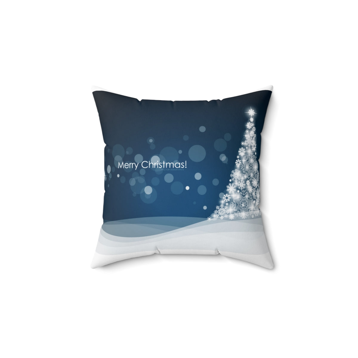 Christmas Tree Holiday Accent Pillow