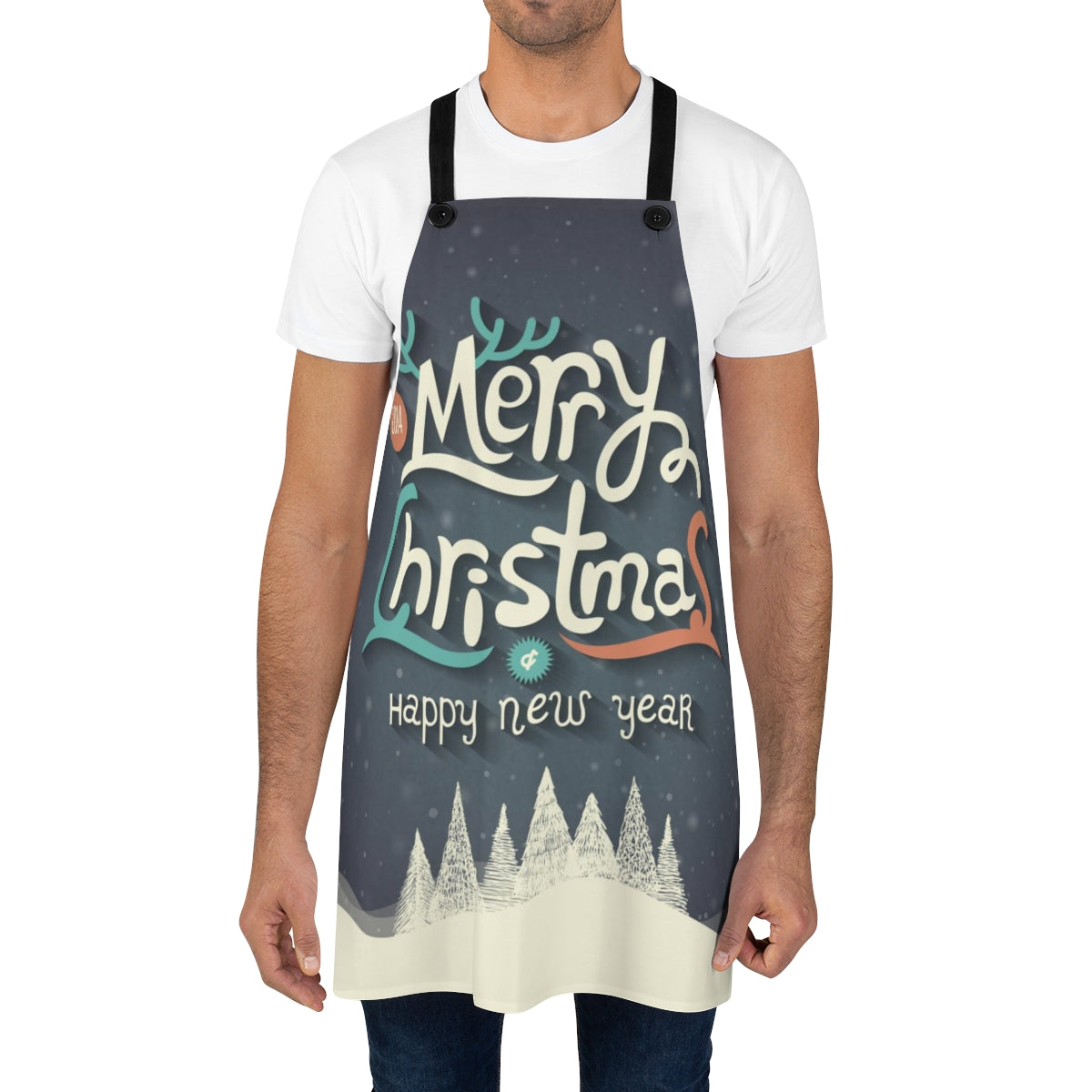 Have a Merry Christmas and Happy New Year Themed Apron