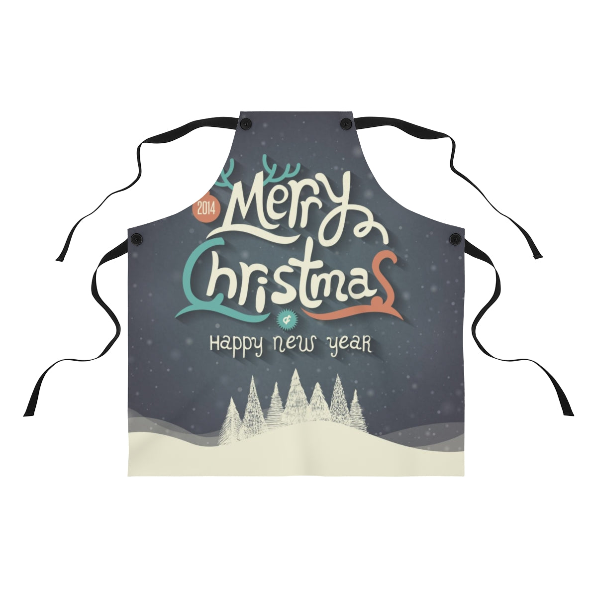 Have a Merry Christmas and Happy New Year Themed Apron